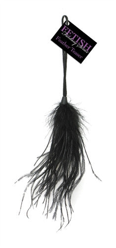 Fetish Fantasy  Feather Teaser Black