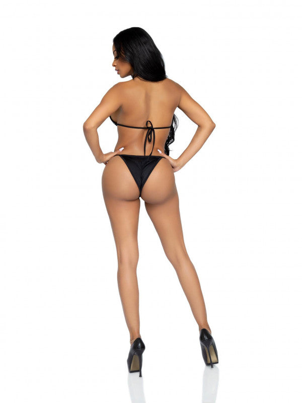 2 Pc Phoenix Bikini Set - Black - Medium