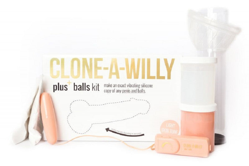 Vibrating Clone-A-Willy Plus Balls Kit