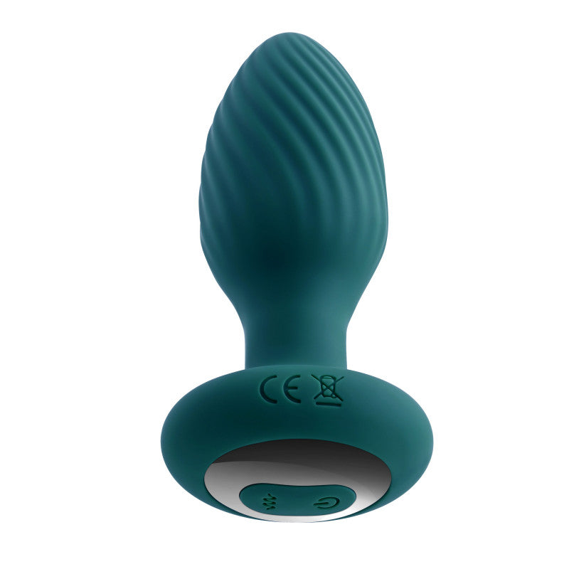 Spinning Tail Teaser - Butt Plug -  Teal