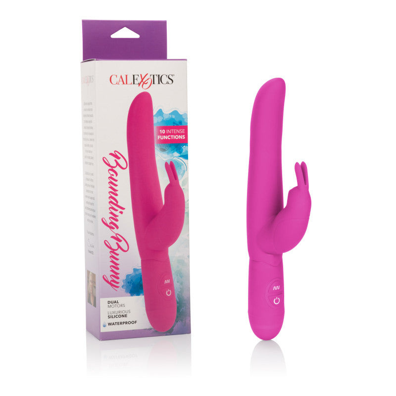 Posh 10-Function Silicone Bounding Bunny -  Pink