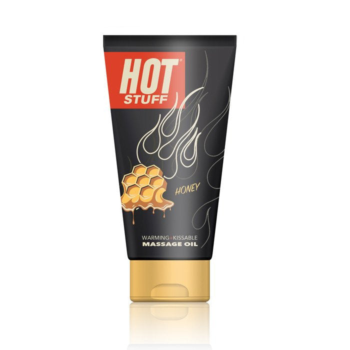 Hot Stuff Warming Massage Oil - Honey - 6 Fl. Oz. Tube