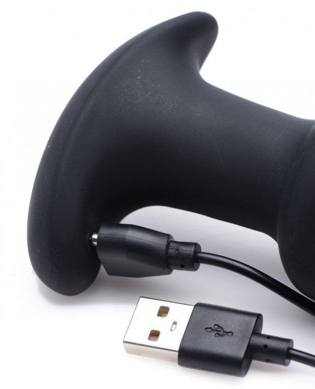 Gyro-R 10x Smooth Rimming Plug With Remote Control