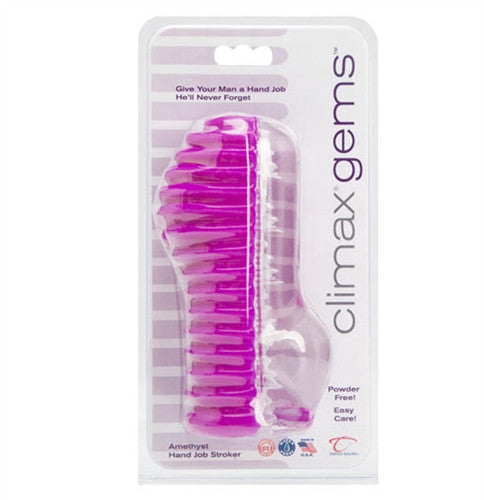 Climax Gems Amethyst Hand Job Stroker - SomethingSexyPlanet