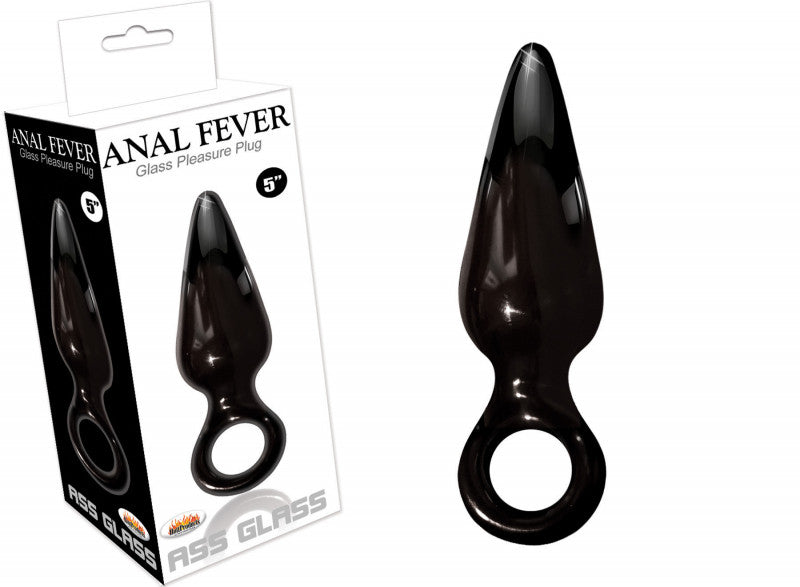 Ass Glass Anal Fever Glass Pleasure Plug - 5&quot;