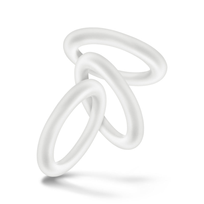 Performance - Vs2 Pure Premium Silicone  Rings- Small - White