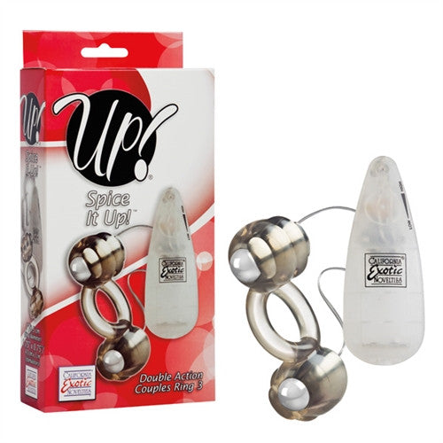 Up Spice It Up Double Action Couples Ring 3 - Smoke