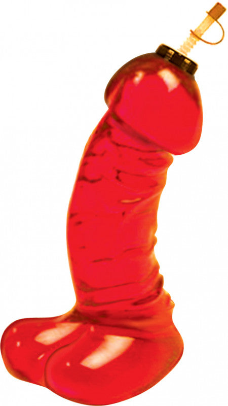 y Chug Sports Bottle - Red - 16 Oz.