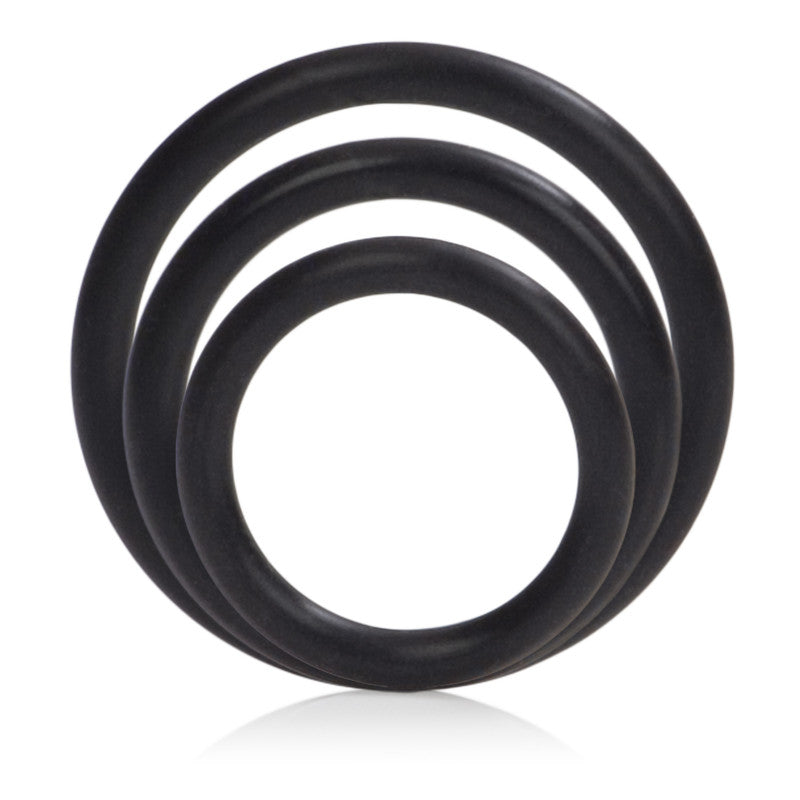 Silicone Support Rings Black