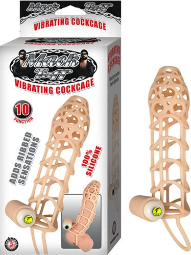 Mack Tuff Vibrating  Ccage - Flesh