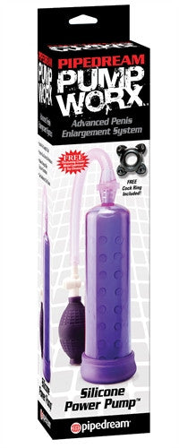 Pump Worx Silicone Power Pump Purple