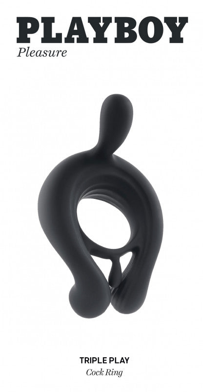 Triple Play -  Ring - Black