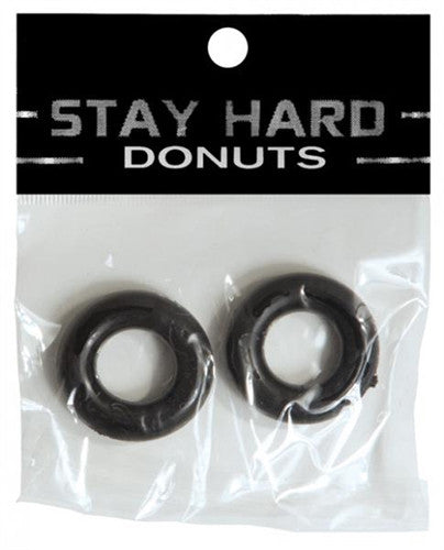 Stay Hard  Donuts - 2 Pack - Black
