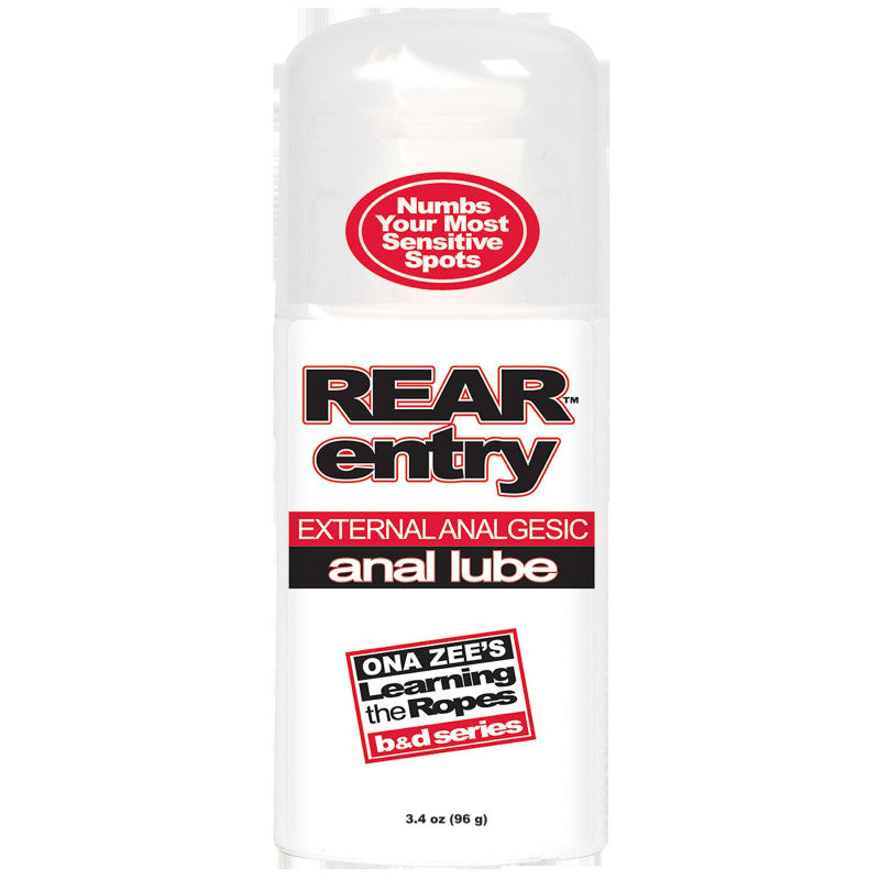 Ona Zee Rear Entry Anal Lube - 3.4 Oz.