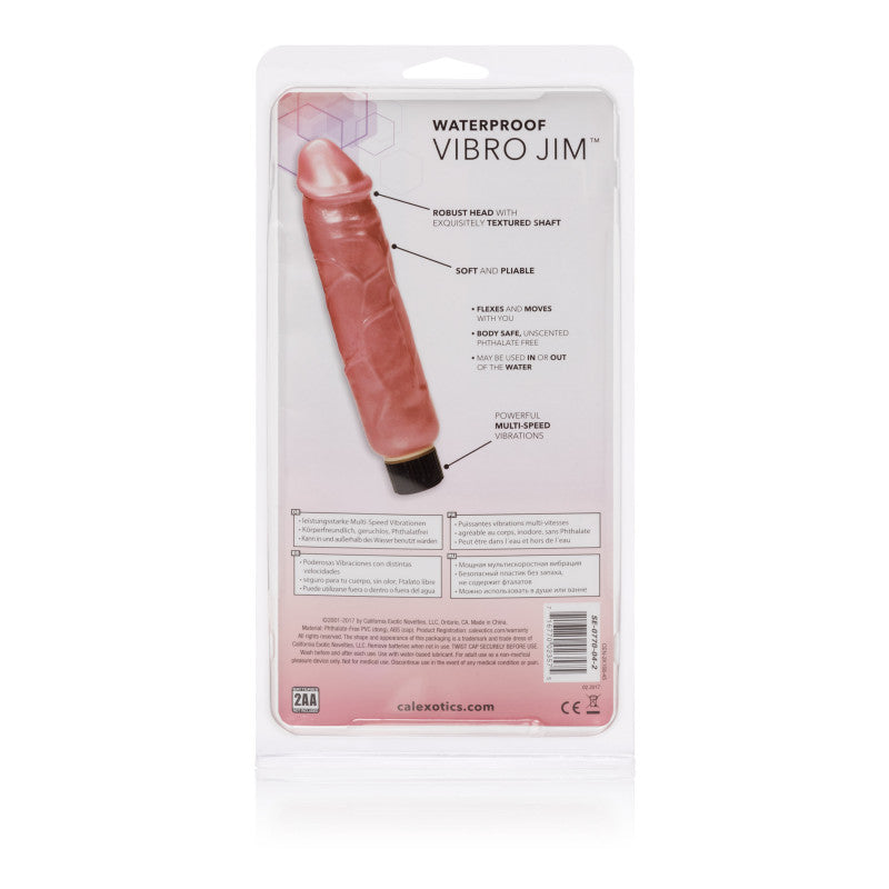 Waterproof Vibro Jim 6.5in