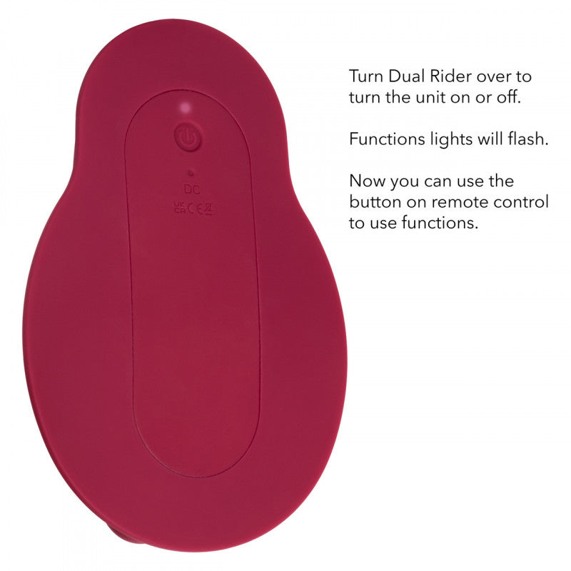 Dual Rider Remote Control Thrust & Grind Vibrator