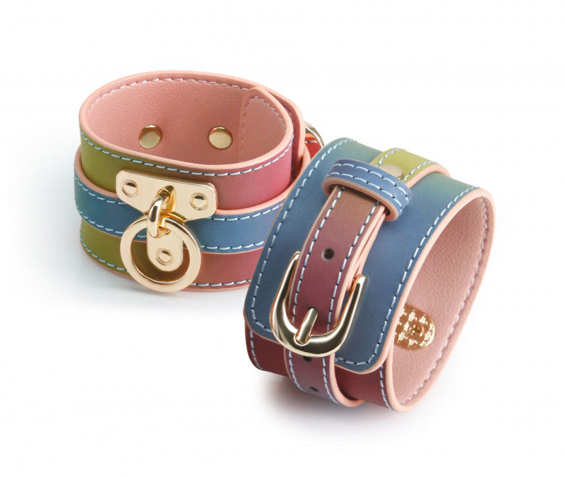 Spectra Bondage - Wrist Cuff - Rainbow