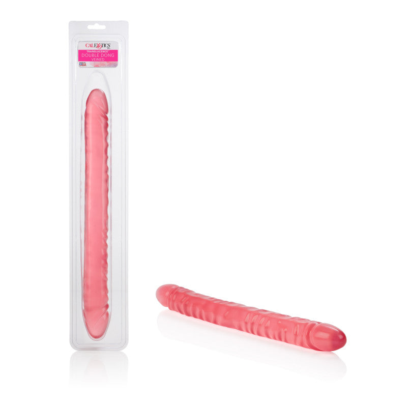 Translucence 18in Veined Double Dong