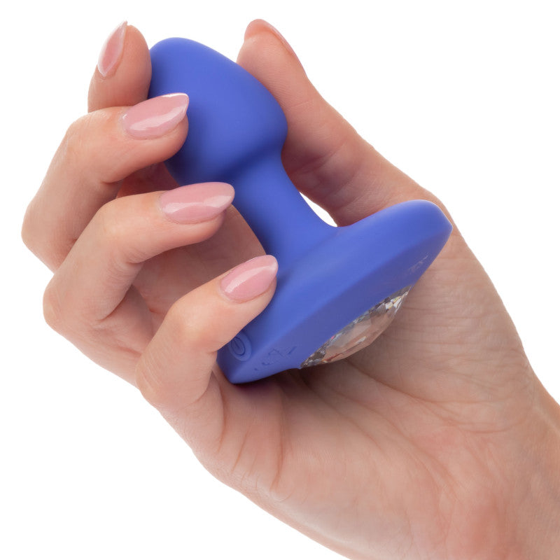 Cheeky Gems - Small Rechargeable Vibrating Probe - Purple