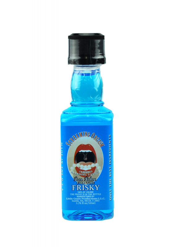 Love Lickers Massage Oil - Screaming Orgasm - 1.76 Fl. Oz.