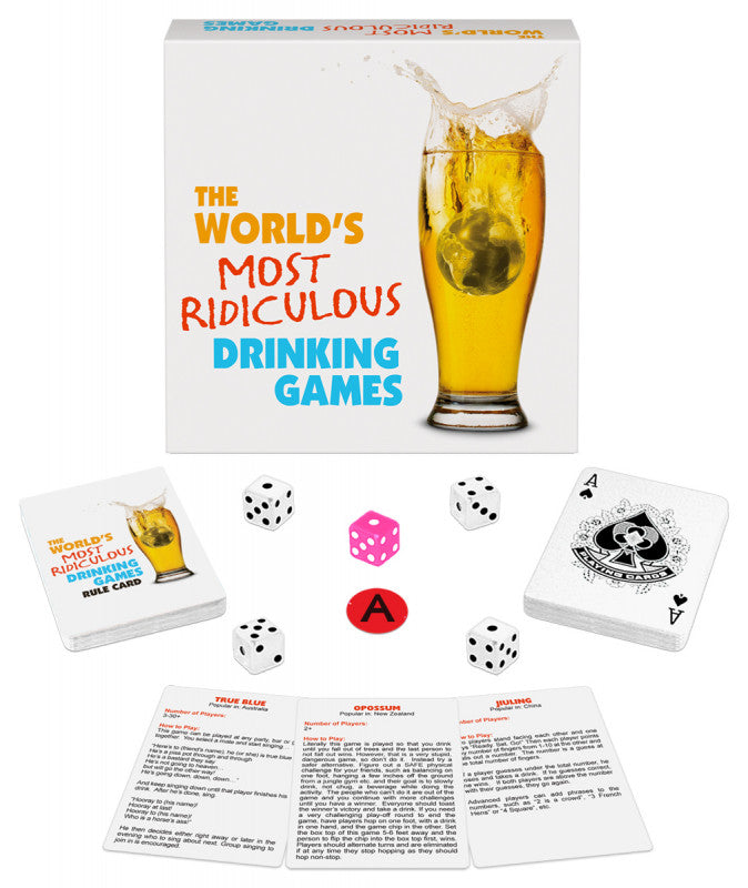 The World&#39;s Most Ridiculous Drinking Games
