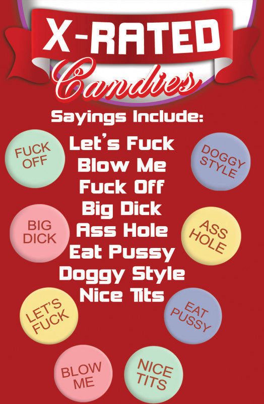 Adult Candies With Assorted Sayings - Each