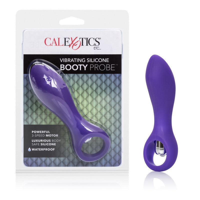 Vibrating Silicone Booty Probe