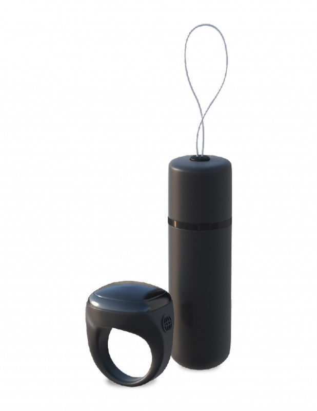 Fetish Fantasy Series Date Night Remote Control  Panties - Black