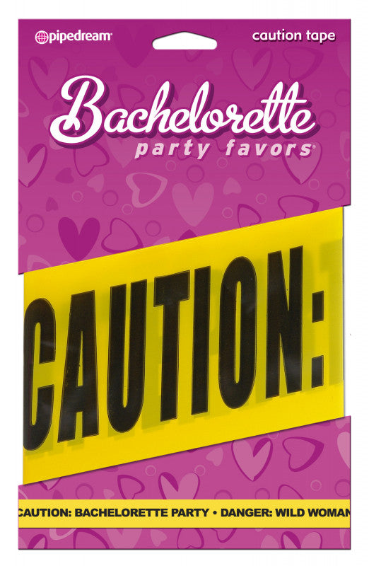Bachelorette Party Favors - Caution Tape