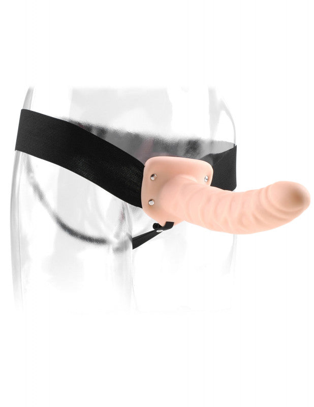 Fetish Fantasy Series 8-Inch Hollow Strap-on - Flesh