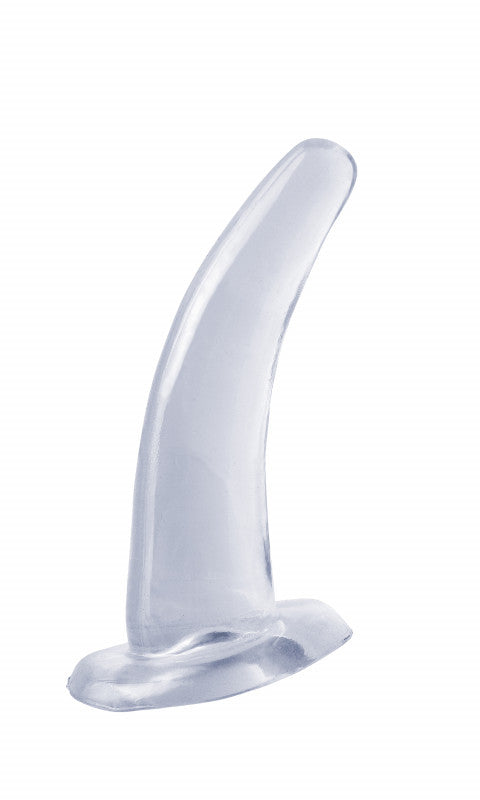 Basix 4.5in His and Her Butt Plug Clear
