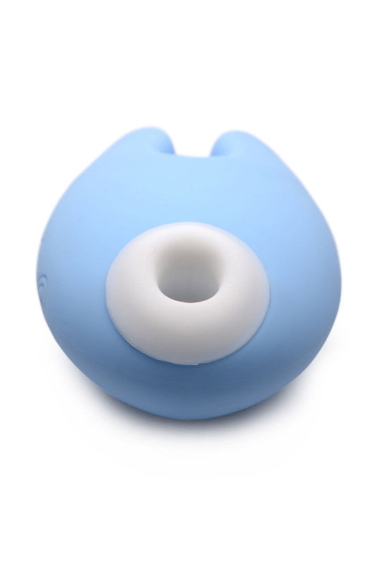 Sucky Bunny Silicone Clitoral Stimulator - Blue