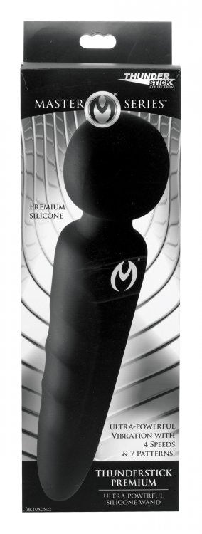 Thunderstick Premium Ultra Powerful Silicone Rechargeable Wand