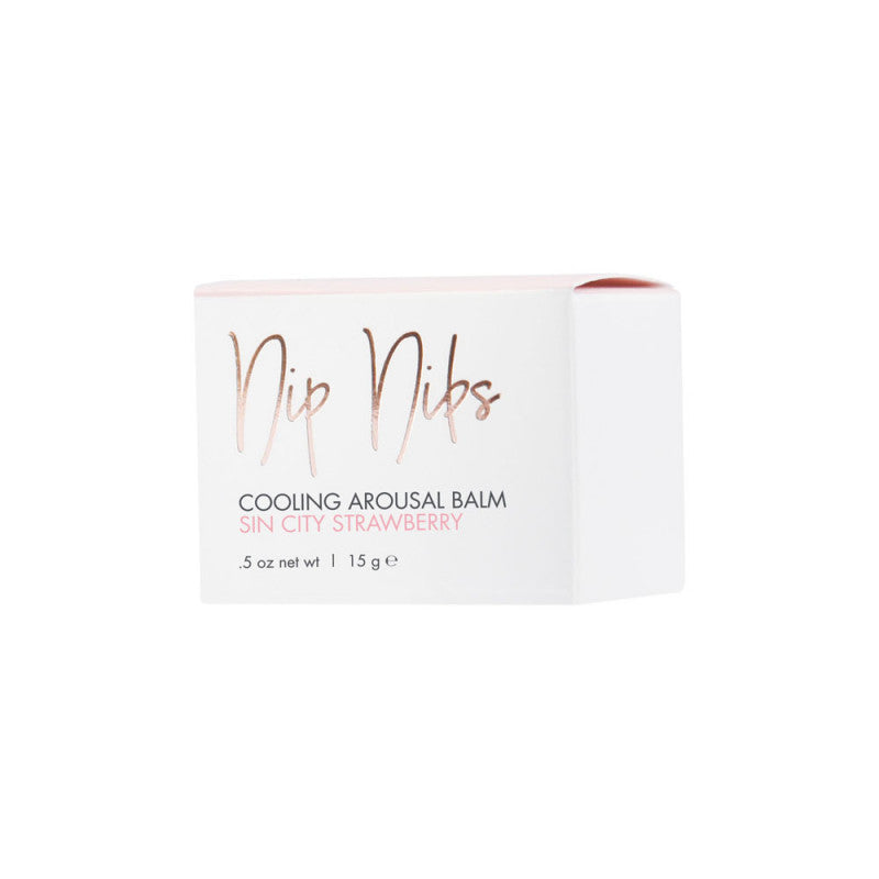 Nip Nibs Cooling Arousal Balm Sin City  Strawberry 0.5 Oz.
