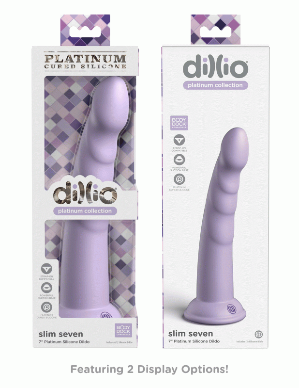 Dillio Platinum - Slim Seven 7 Inch  - Purple