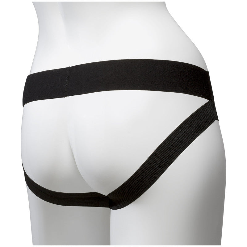 Vac- U- Lock Panty Harness With Plug - Dual Strap -  L/ Xl