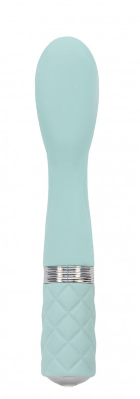 Pillow Talk Sassy G-Spot Vibe With Swarovski Crystal - Teal