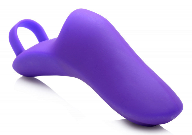 7x Finger  Pro Silicone Vibrator - Purple