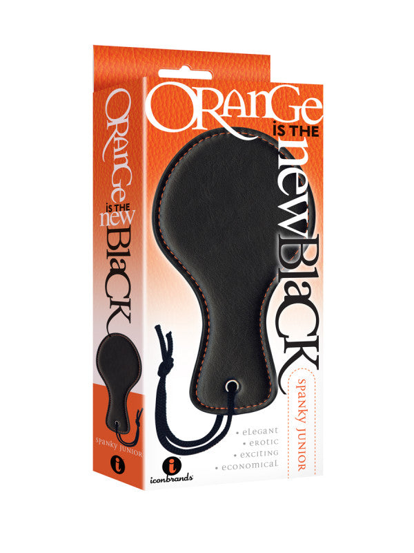 The 9&#39;s Orange Is the New Black Spanky Junior Paddle - Black