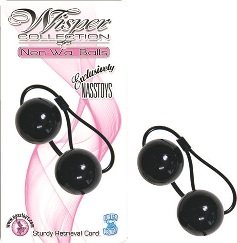 Wisper Collection Nen-Wa Balls Black