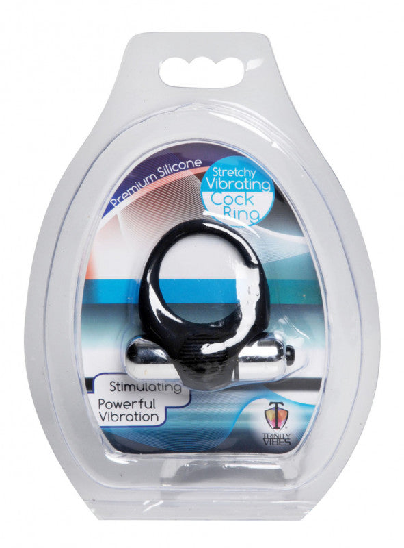 Premium Silicone Stretchy Vibrating Ring
