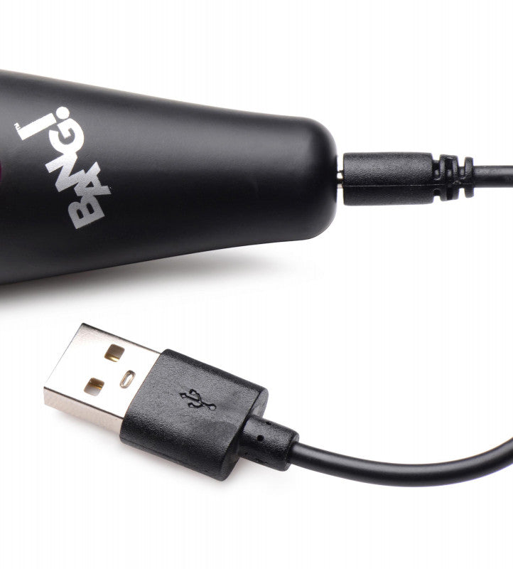 10x Vibrating Mini Silicone Wand - Pink