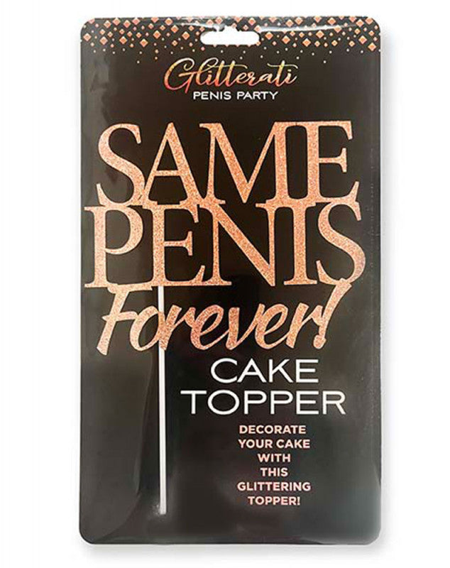 Glitterati Same  Cake Topper