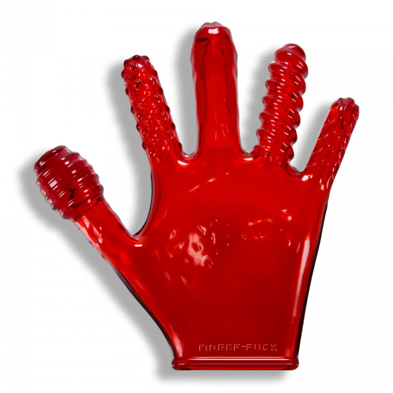 Finger Reversible Jo & Penetration Toy - Red