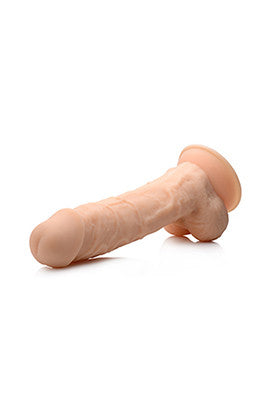 Fleshstixxx Silicone 8.5 Inch Silicone  With  Balls - Vanilla