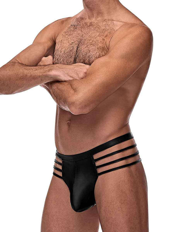Cage Matte Cage Thong - S/ M - Black