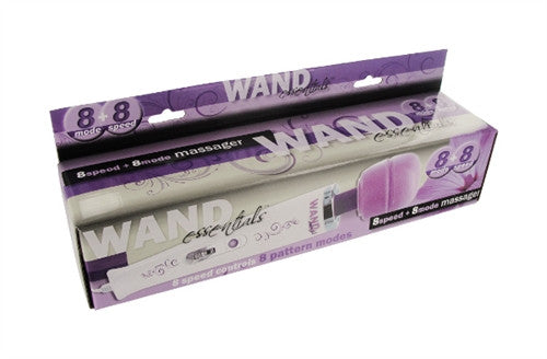 8 Speed 8 Function Wand - Purple - 110v