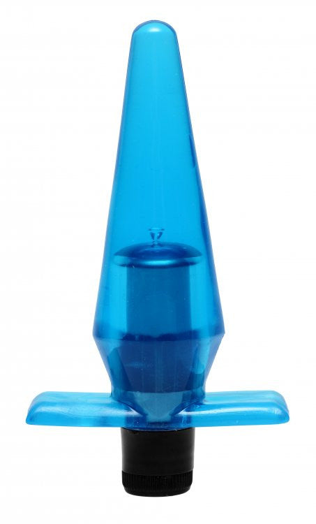 Mini Butt Plug Vibe - Blue