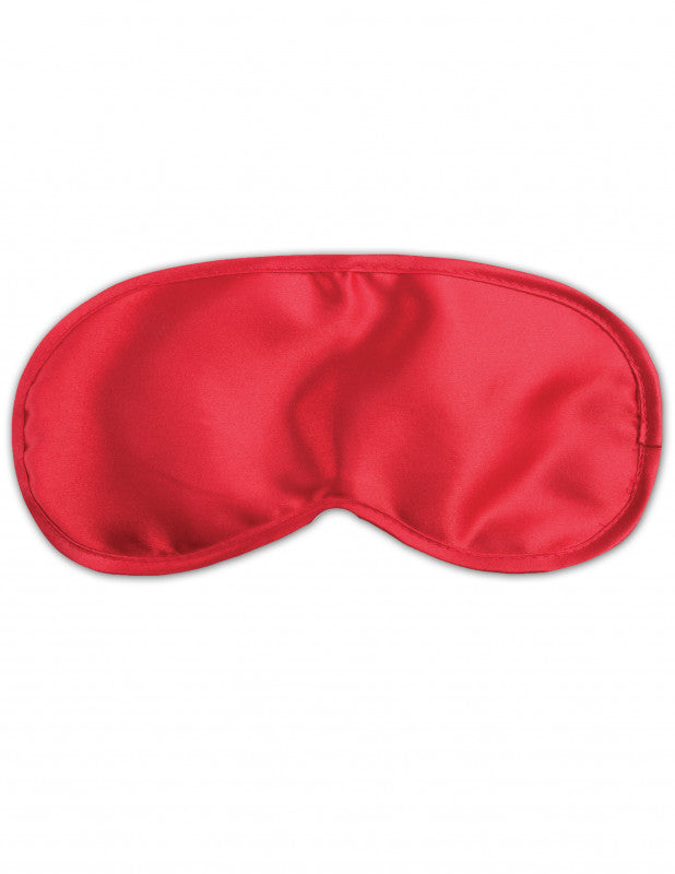 Satin Love Mask- Red
