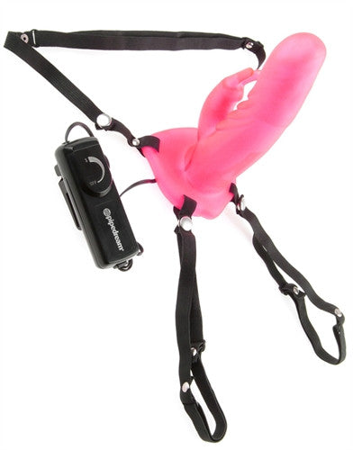 Fetish Fantasy Wonderful Wabbit Hollow Strap-on -  Pink